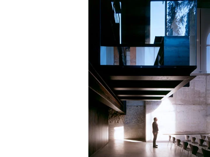   Arquitectura architecture casa house Aparicio Jesús Aparicio estereotómico tectónico stereotomic tectonic Madrid ETSAM universidad politécnica de Madrid UPM profesor de proyectos catedrático arquitectos españoles arquitectura española Columbia univ