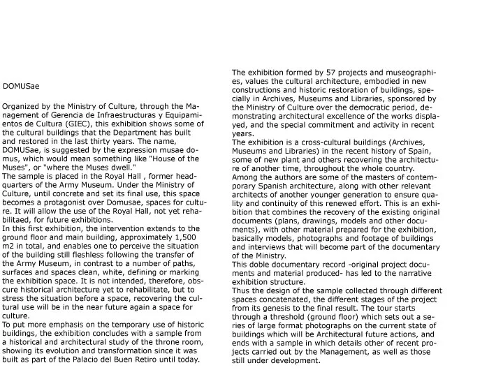   Arquitectura architecture casa house Aparicio Jesús Aparicio estereotómico tectónico stereotomic tectonic Madrid ETSAM universidad politécnica de Madrid UPM profesor de proyectos catedrático arquitectos españoles arquitectura española Columbia univ