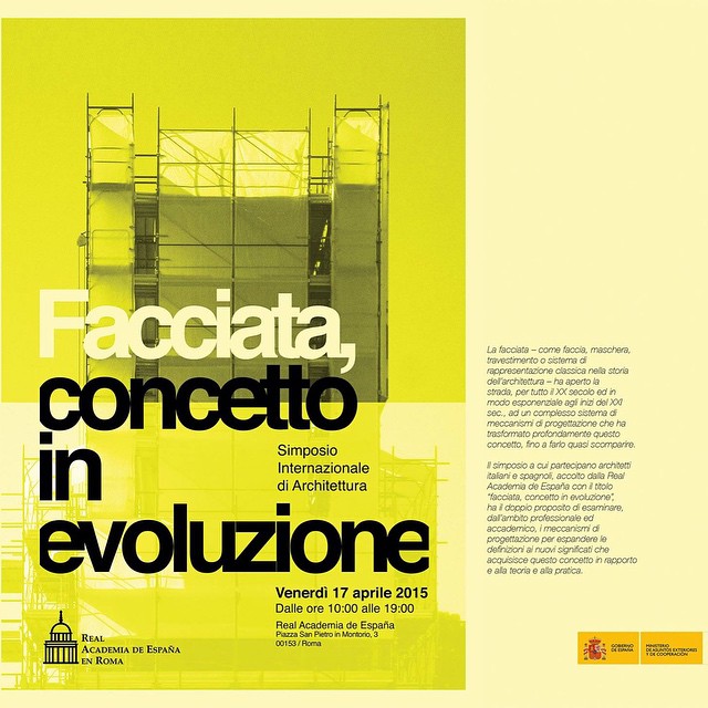 Jesus Aparicio participles in the Simposio &quot;Facciata, concetto in evoluzione&quot; at Real Academia de Espa&ntilde;a in Rome #architecture #conference #simposium #rome #roma #arquitectura #espa&ntilde;a #spain #jesusaparicio