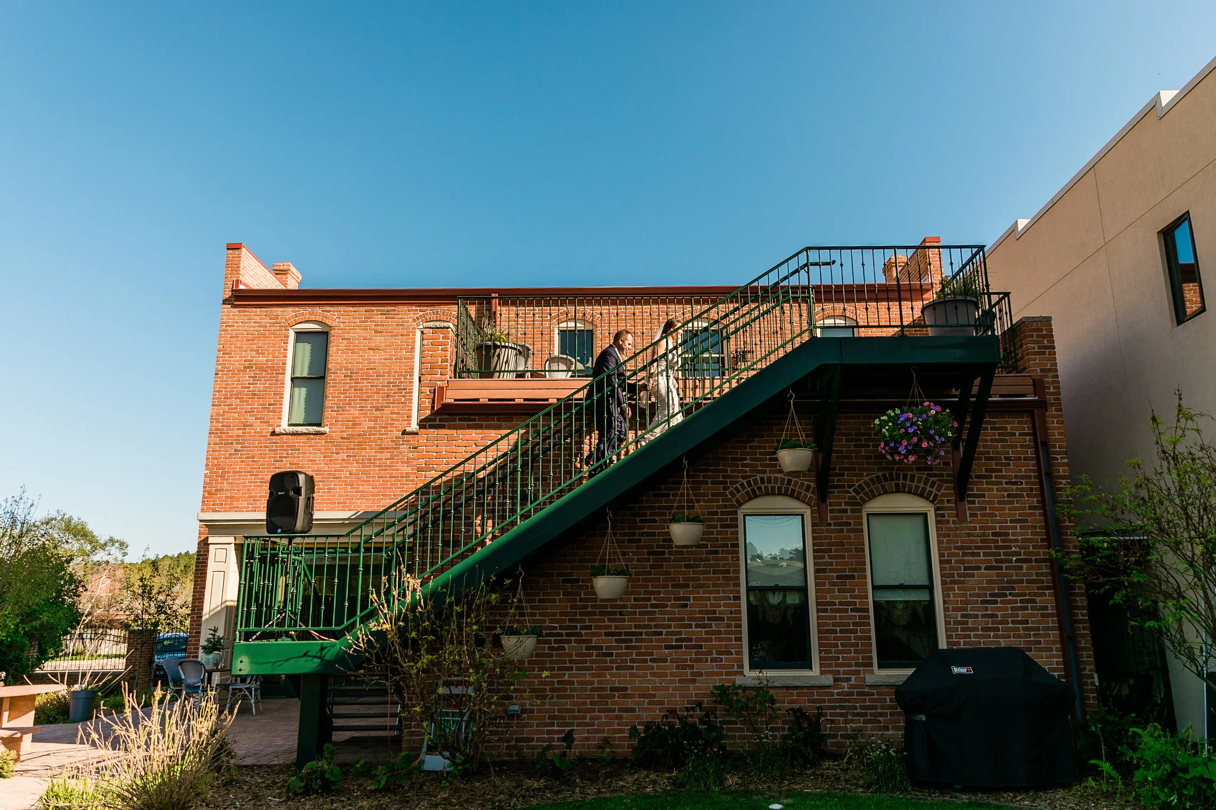 Paige + Kyle // Intimate Wedding at Kleeman House, Custer SD 
