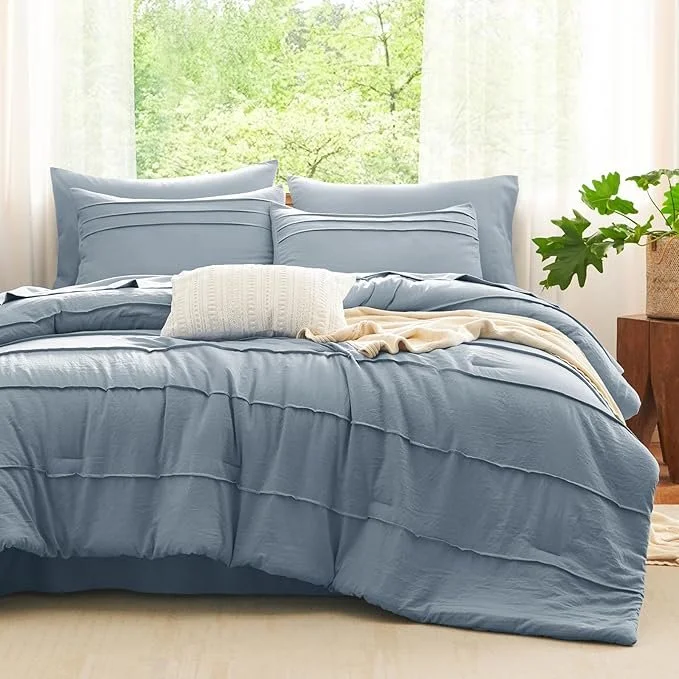blue comforter set