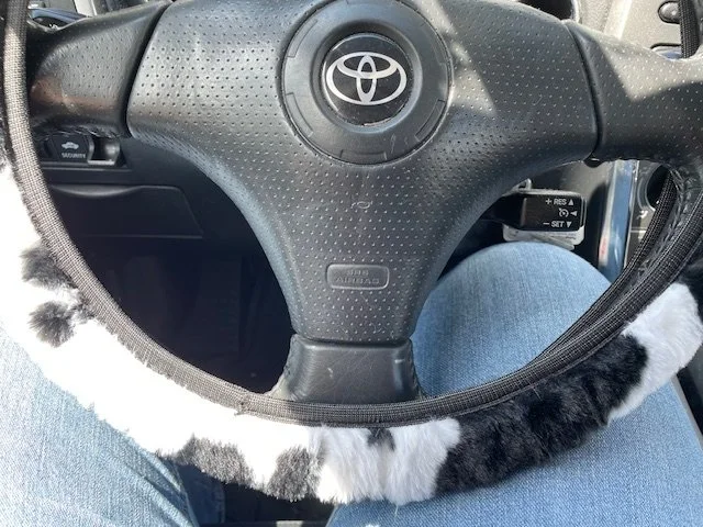 cow print car accessories
