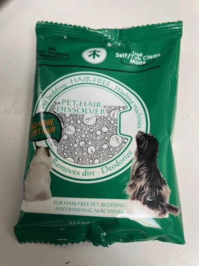 washing machine cleaner pods for pet hair
