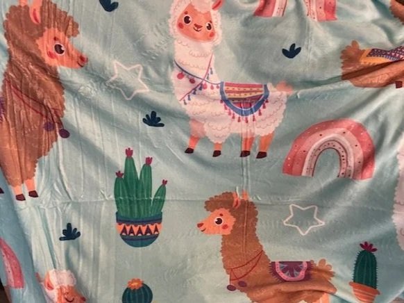 llama blanket