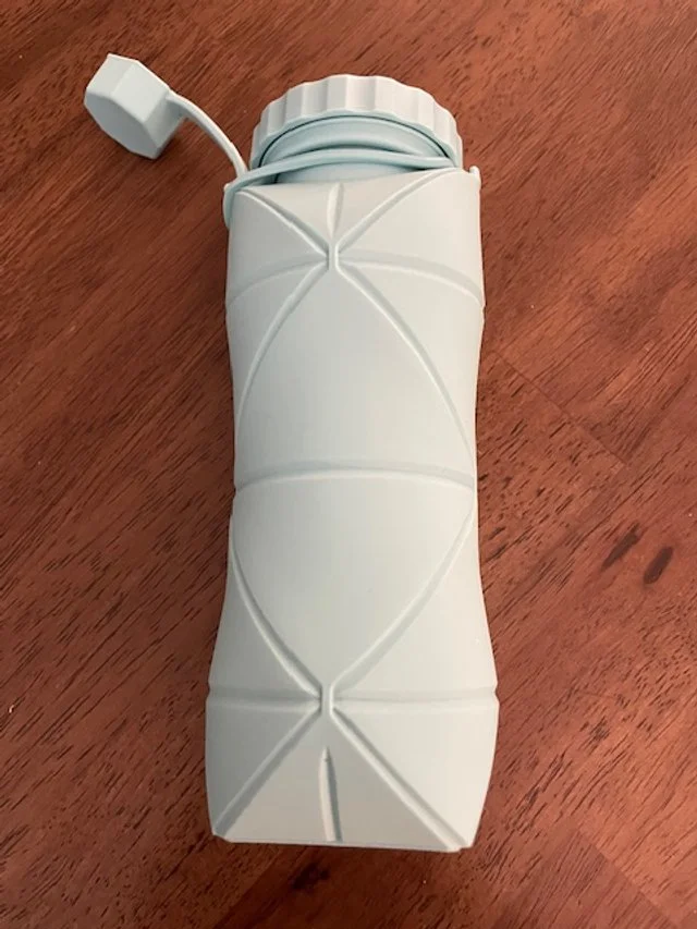 travel water bottle, collapsible