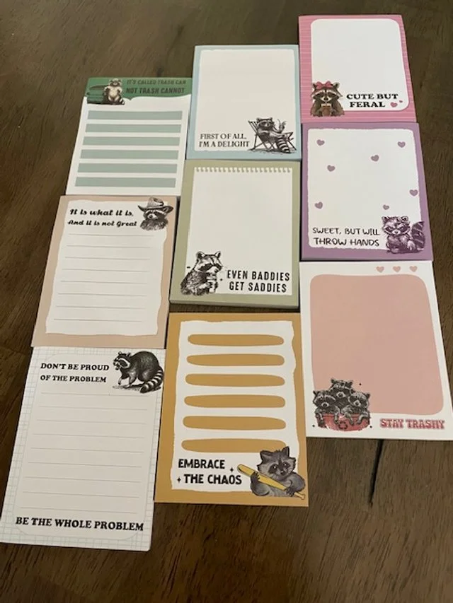 raccoon sticky pads