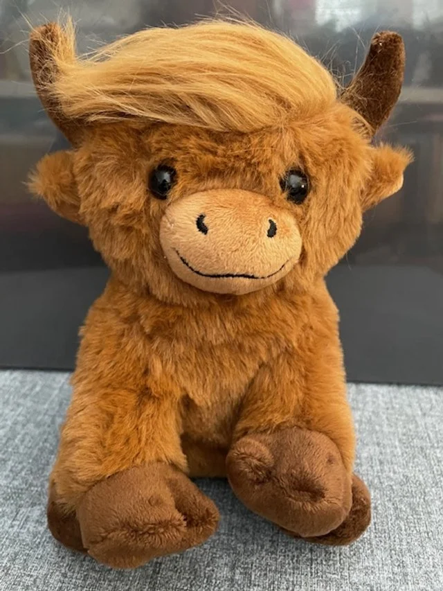 highland cow plush