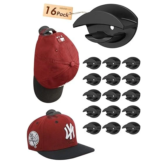 baseball cap wall hooks