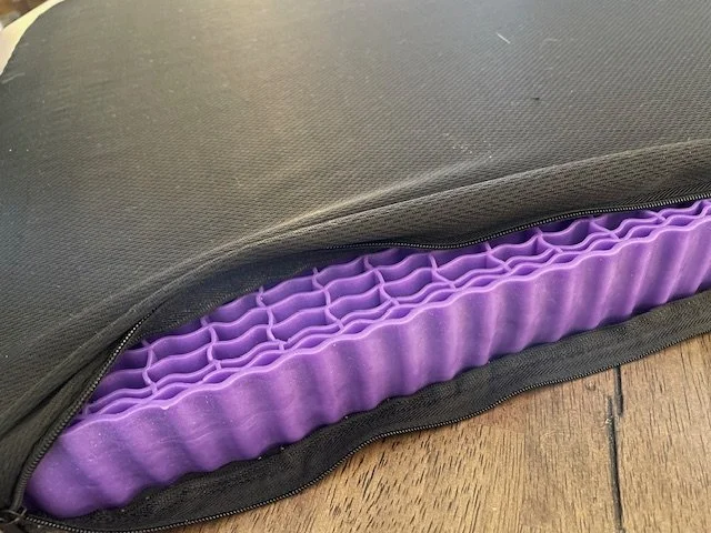 purple gel cushion