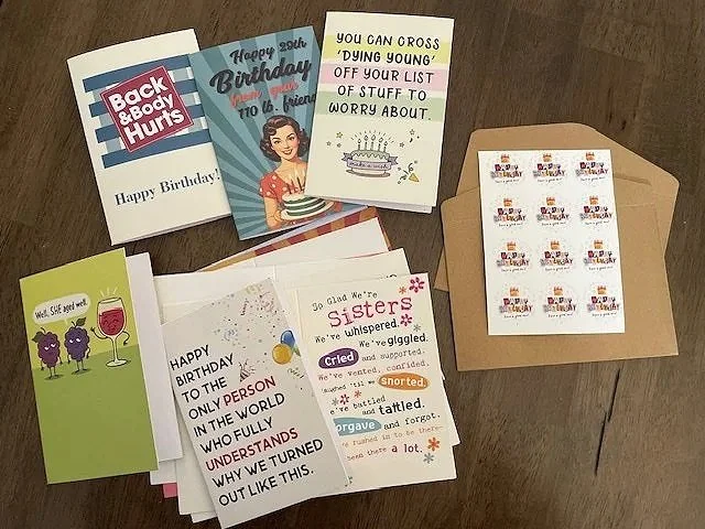 assorted birthday cards for women