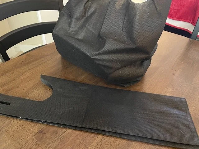 reusable grocery bags, black, 50