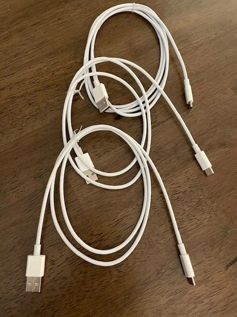 3 pack usb a to usb c cables