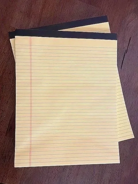 legal pads, set of 2