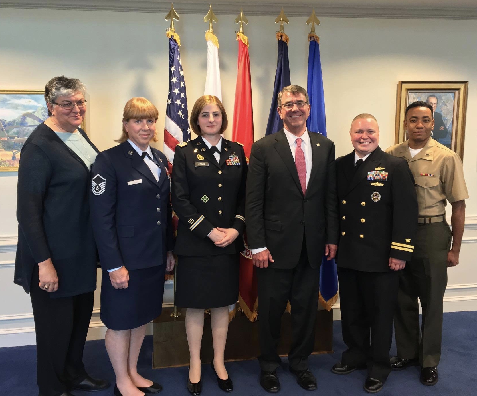 EXCLUSIVE FEATURE: TransMilitary Director, Fiona Dawson, wrote an exclusive feature for NBC News released the day Secretary of Defense, Ashton Carter, announced the ban on transgender service was to end. The feature details SPARTA members' historic meeting with the Defense Secretary less than one week before the policy changes were announced. 