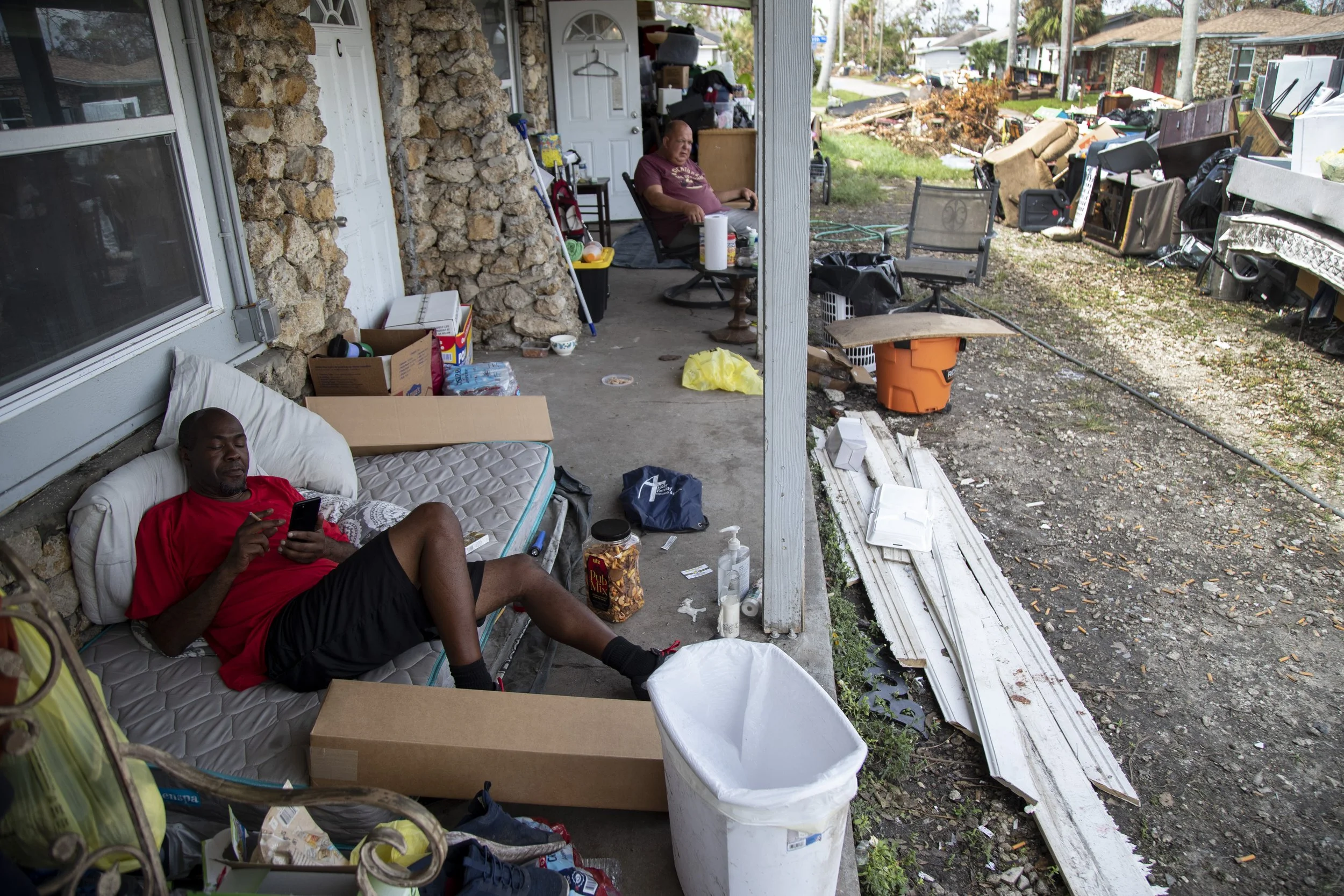 North Fort Myers residents displaced after Ian