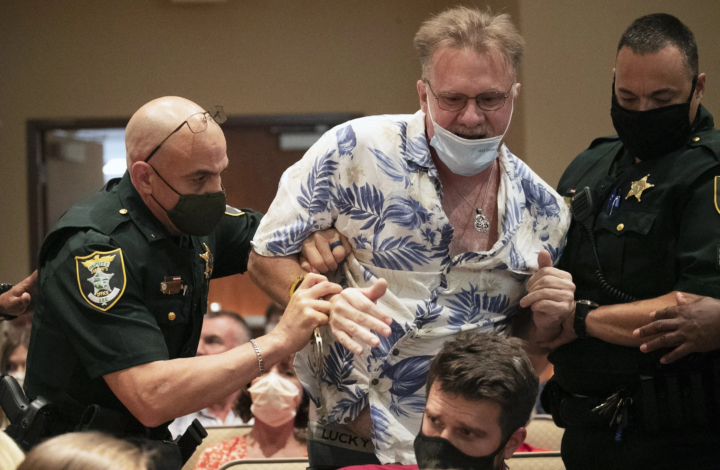 School Board protest