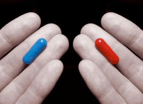 red pill blue pill