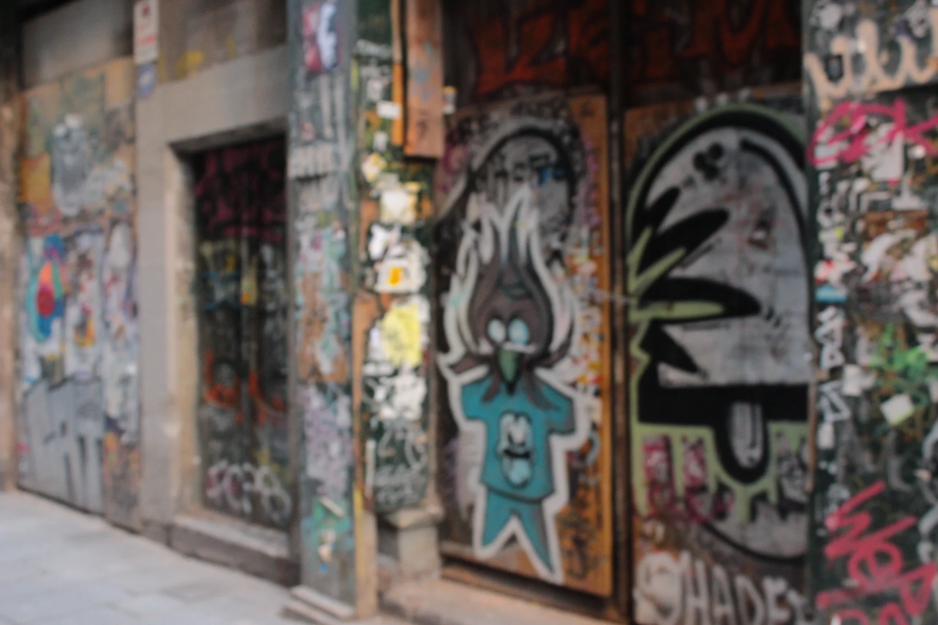 GRAFFITI better yet, Street Art.