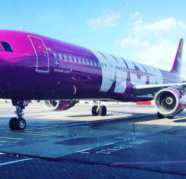 Getting on my WOW air flight!