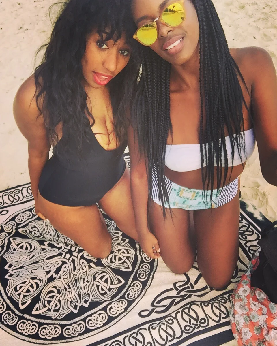 Guadeloupe made for picturesque moments with friends and locals!