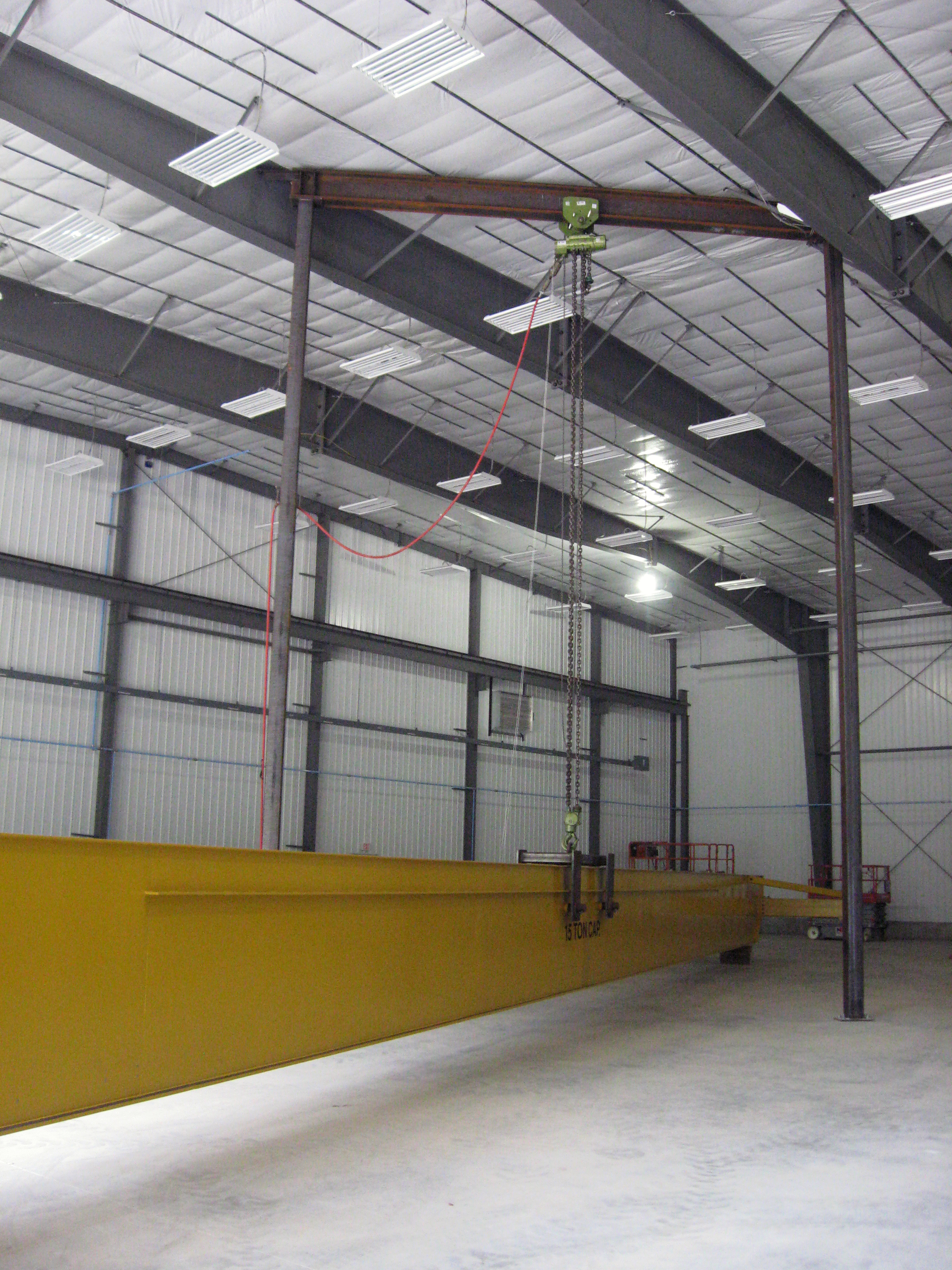 2. 15t Monobox Crane Rigged 