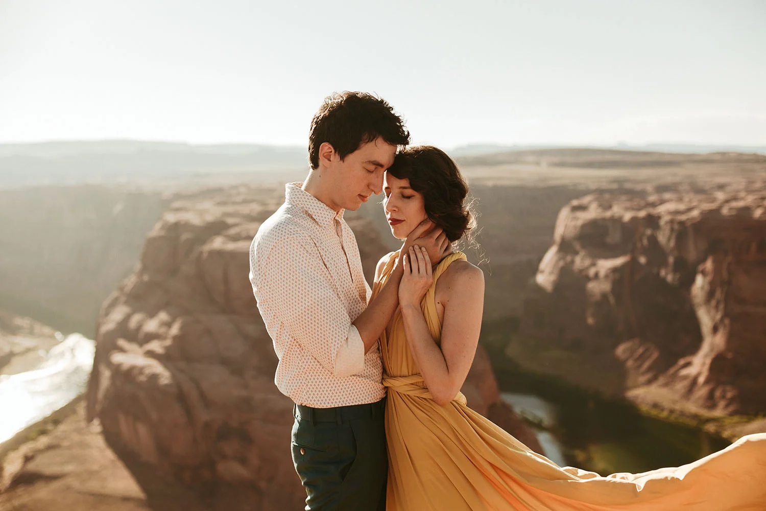 Antelope Canyon Horseshoe Bend Engagement Session