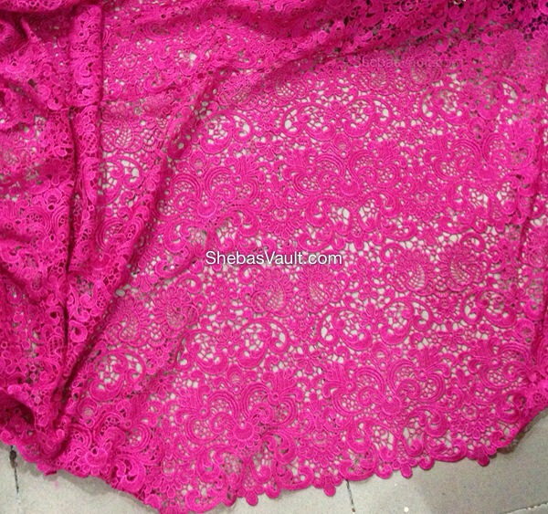 Aairah Guipure lace