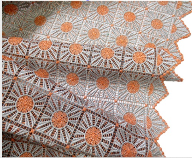 Thana handcut Guipure lace