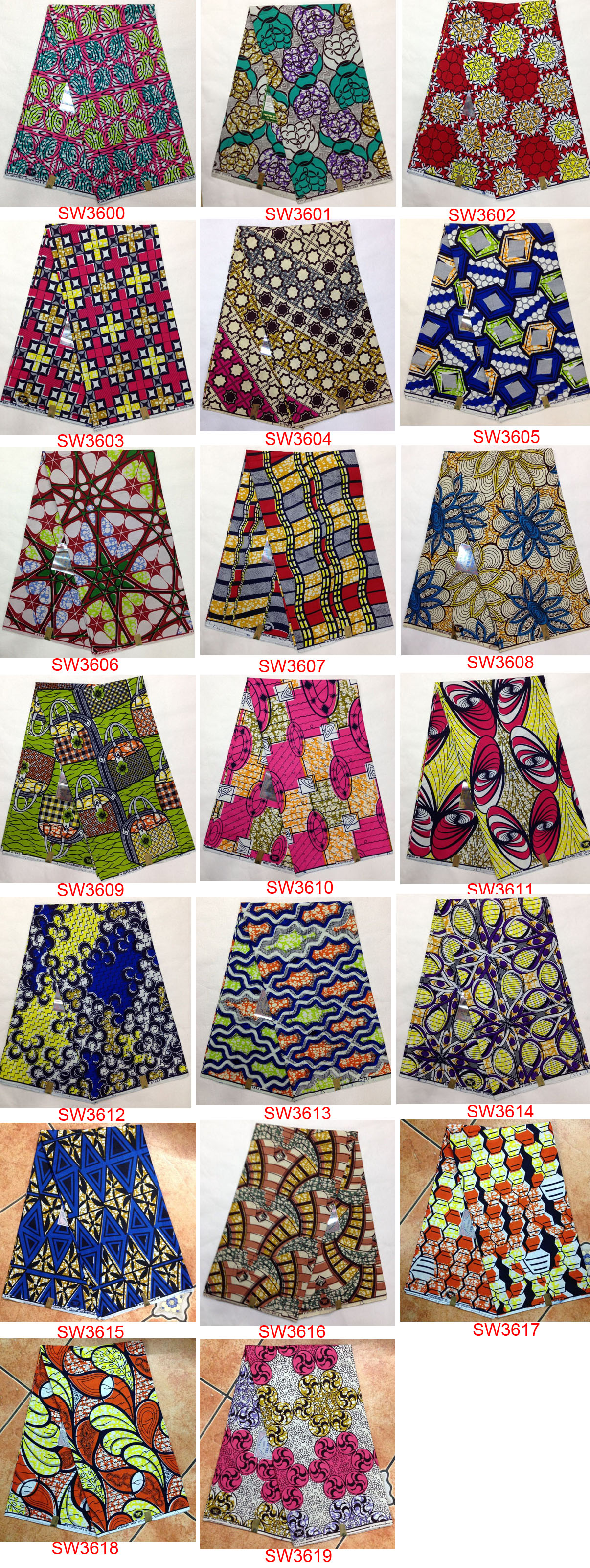 Super Vilsco African Wax Fabric