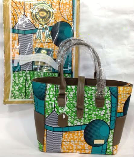 African Ankara Wax fabric & Bag