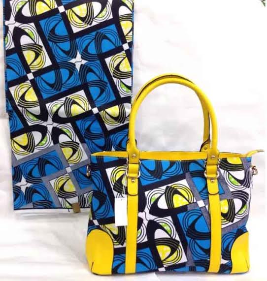 African Ankara Wax & Bag