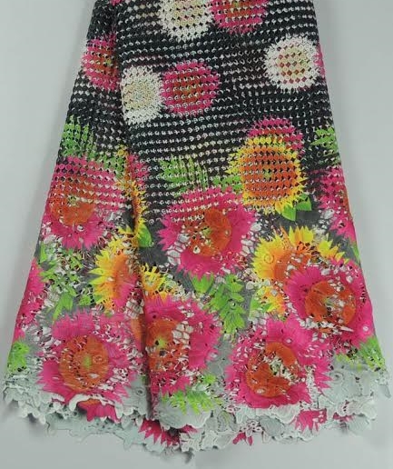 Garden Blossom guipure Lace