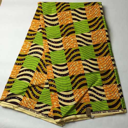 Ankara Wax with lot of rhinstones