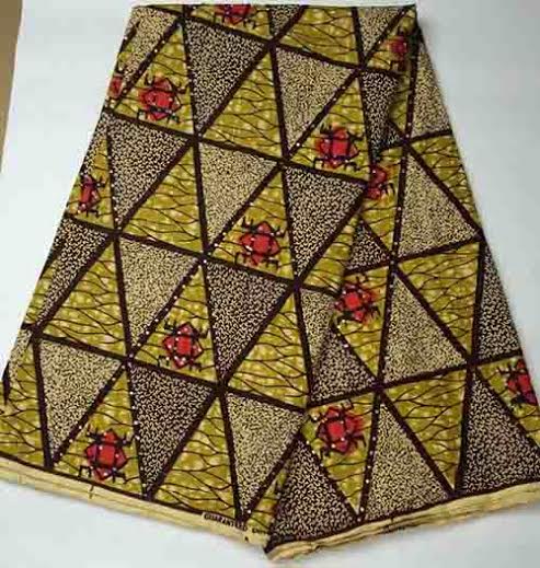 Ankara Wax with lot of rhinstones
