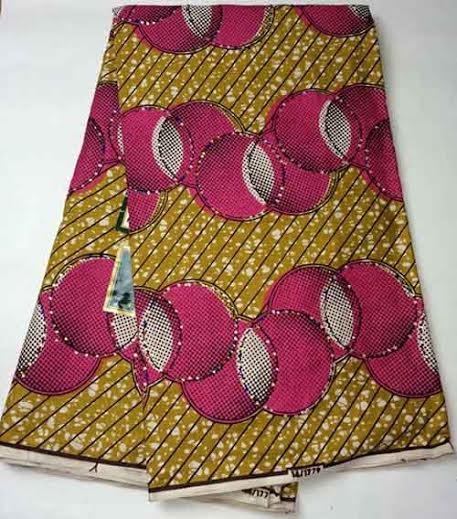 Ankara Wax with lot of rhinstones
