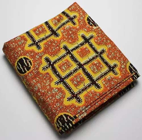 Ankara Wax with lot of rhinstones