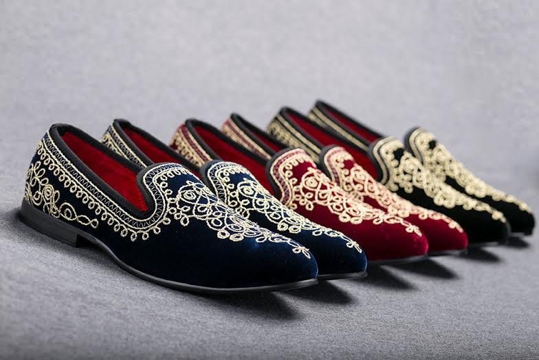 Prince George Velvet Loafers