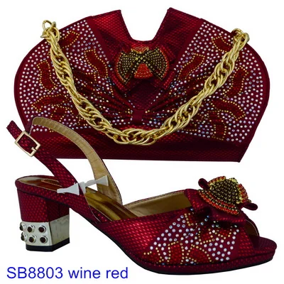 SALLY SHOES & Crystal Clutch