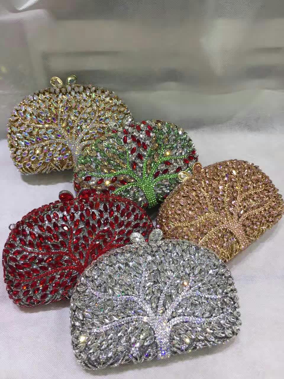 Theresa crystal clutch