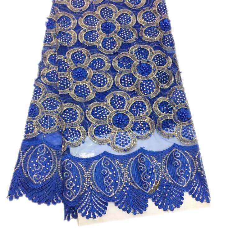 Rosa Beaded Net Lace