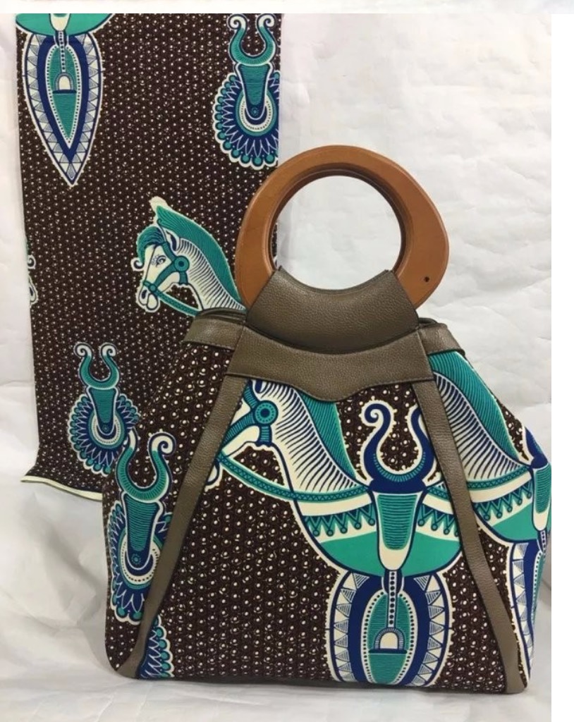 Jummy Bag & Ankara Wax Fabric