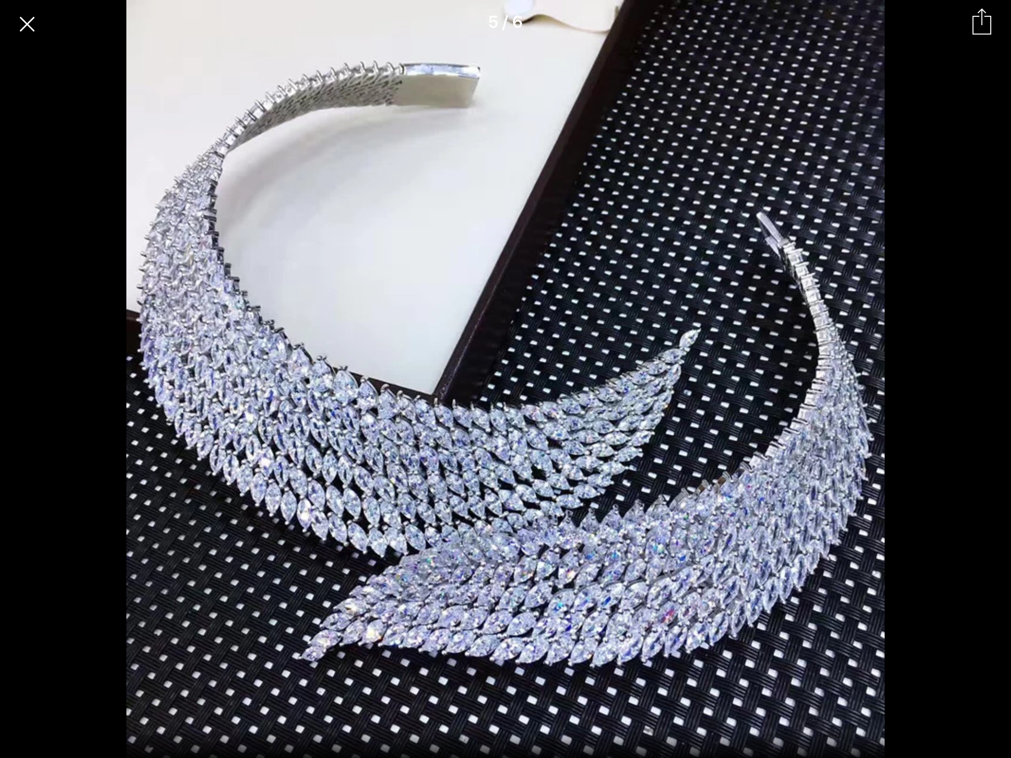 Benita bridal collar