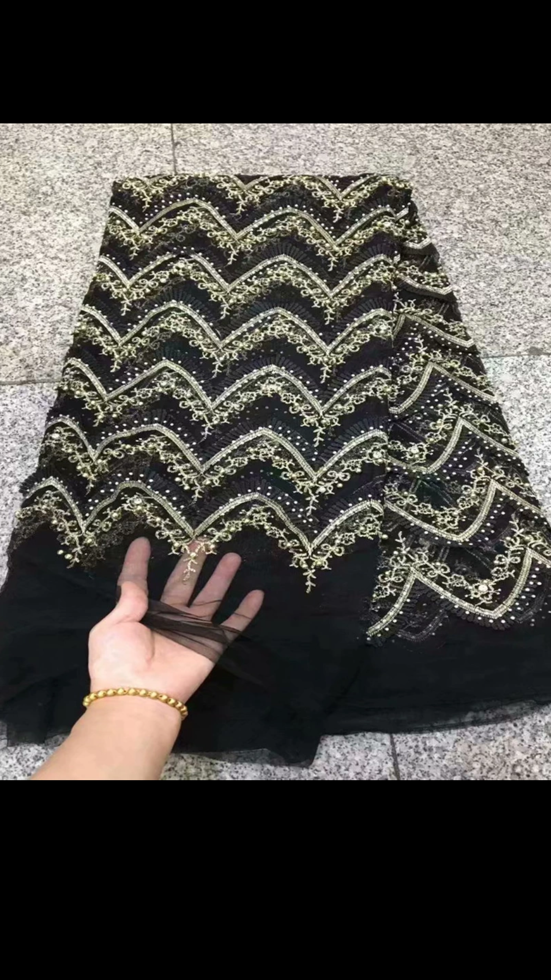 Aabish french tulle lace fabric