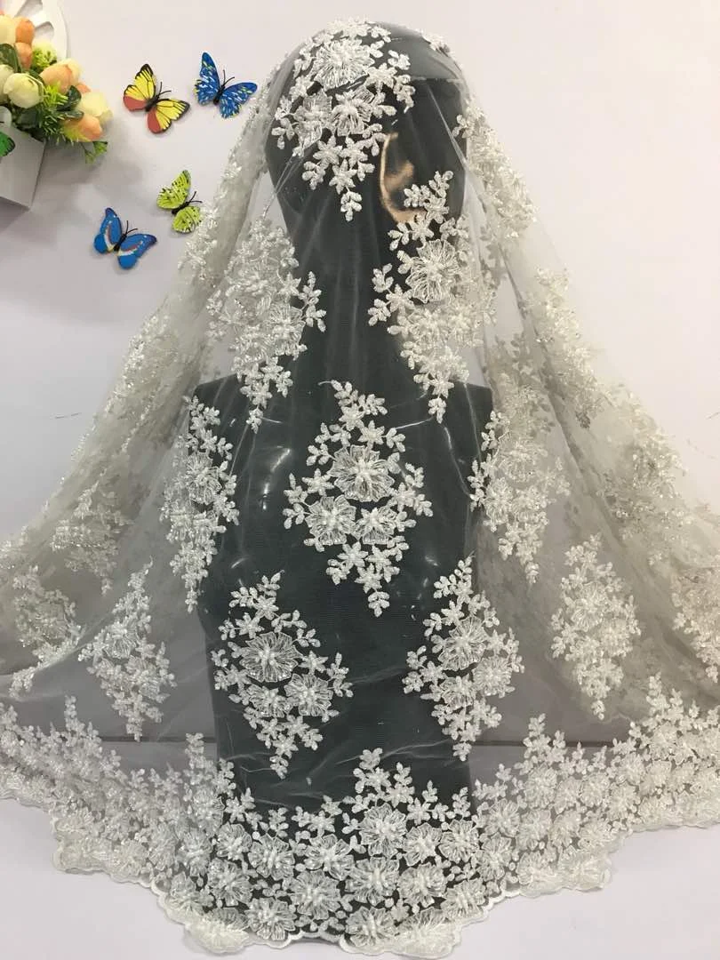 Saba Sequins handmade tulle lace