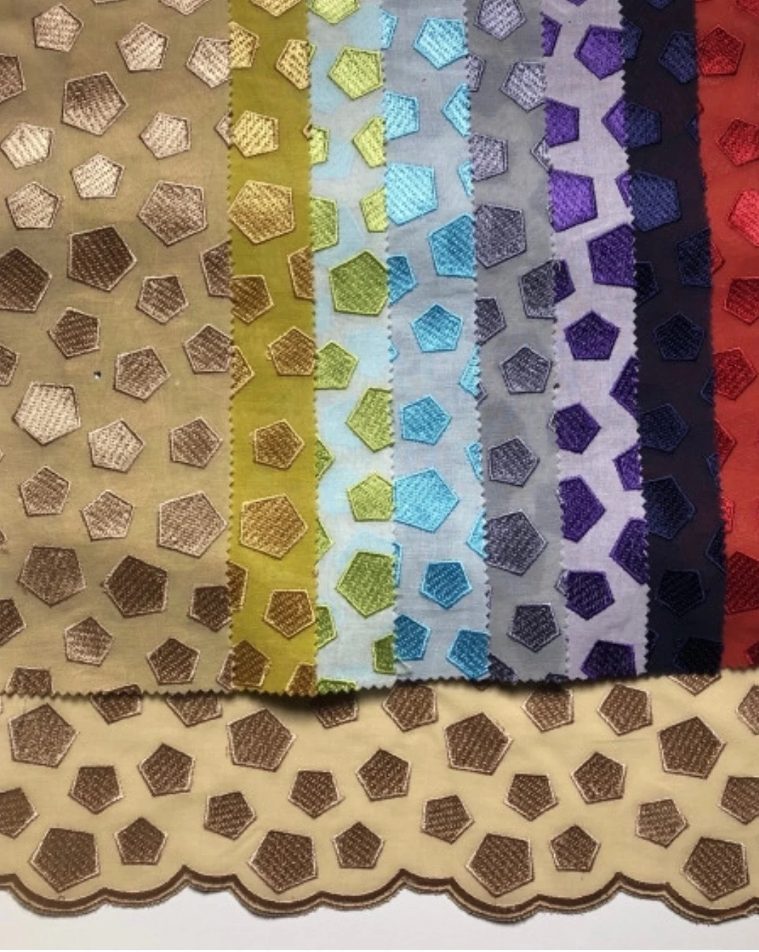 Unique Unisex Swiss Voile lace fabric