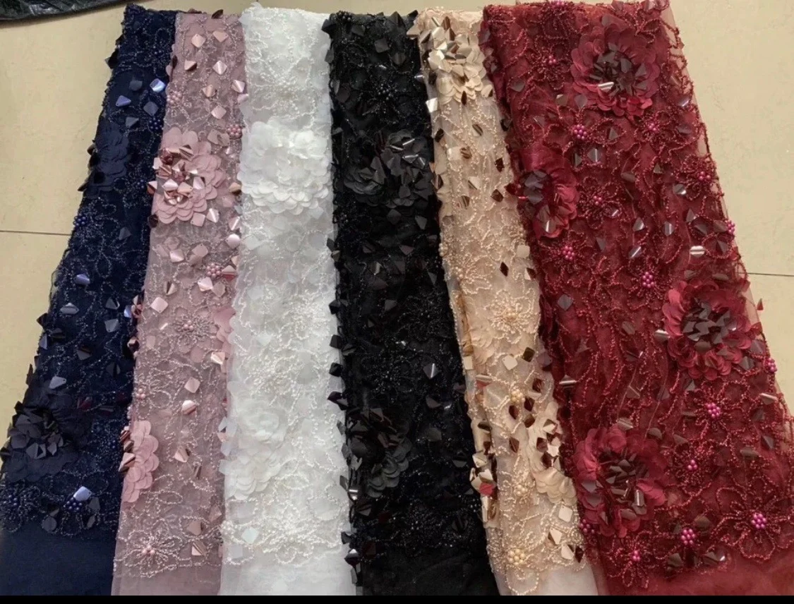 Indra Sequins tulle Fabric
