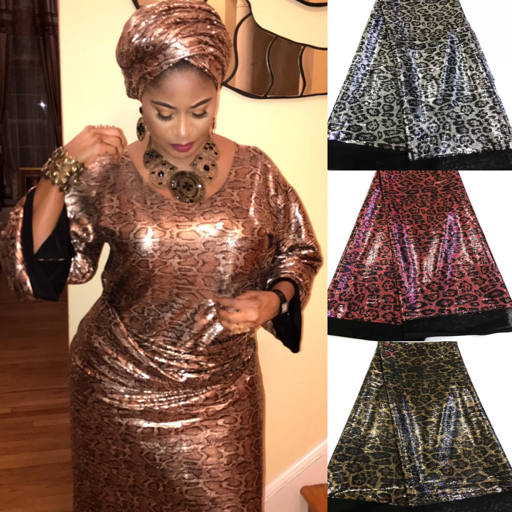 Queenly Taming D Wide Sequins Fabric