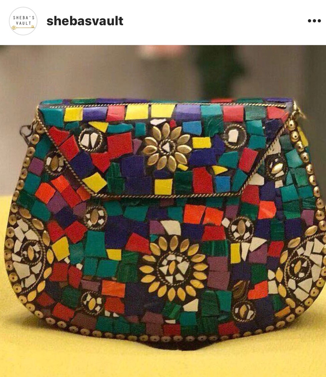 ♔ Vintage Ornate Crossbody 