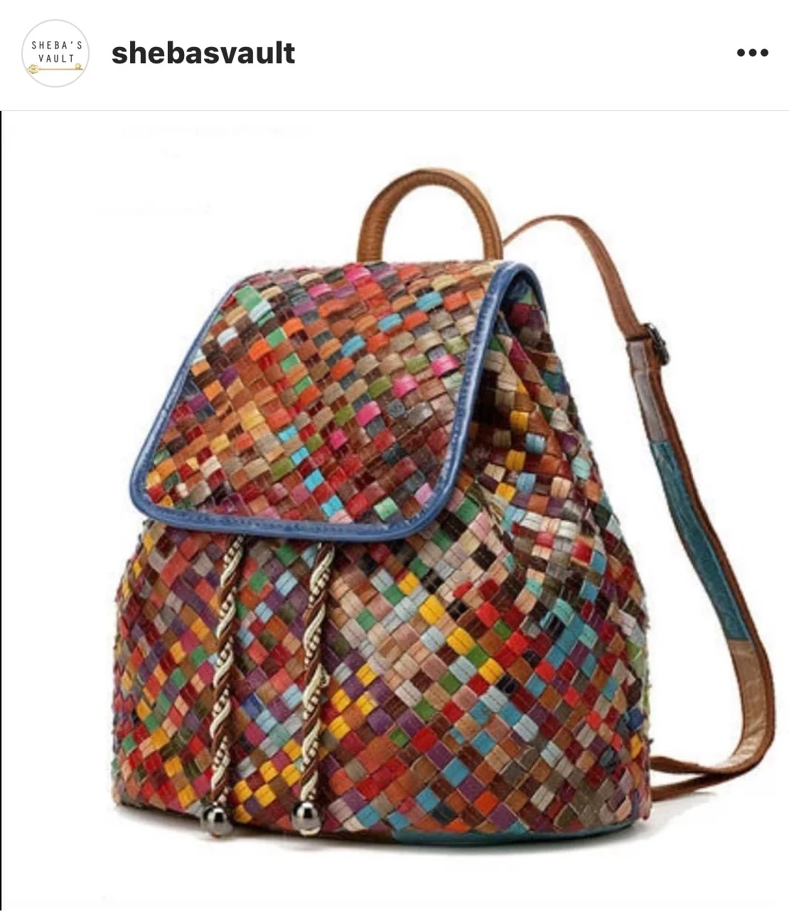 Miami Women Backpack 100% Genuine Leather