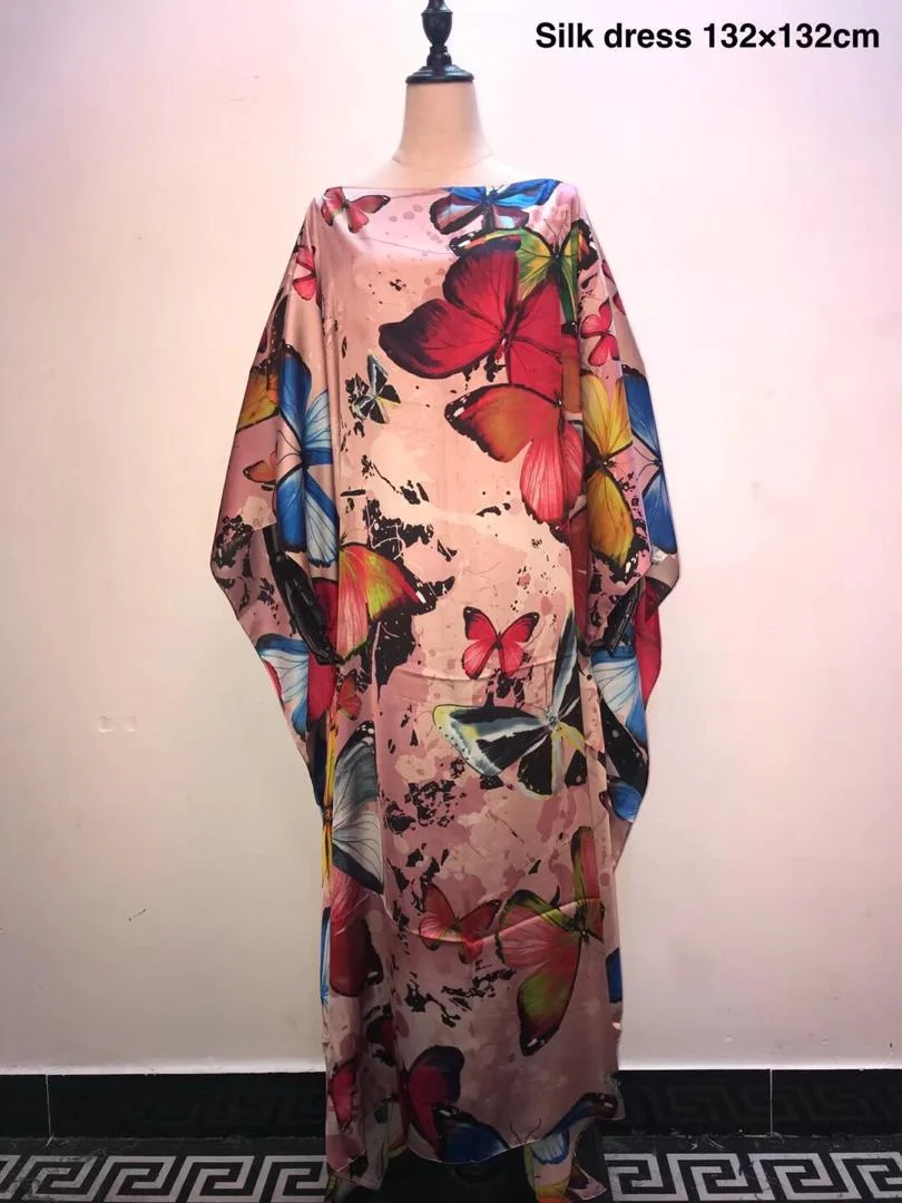 Butterfly Silk Caftan 